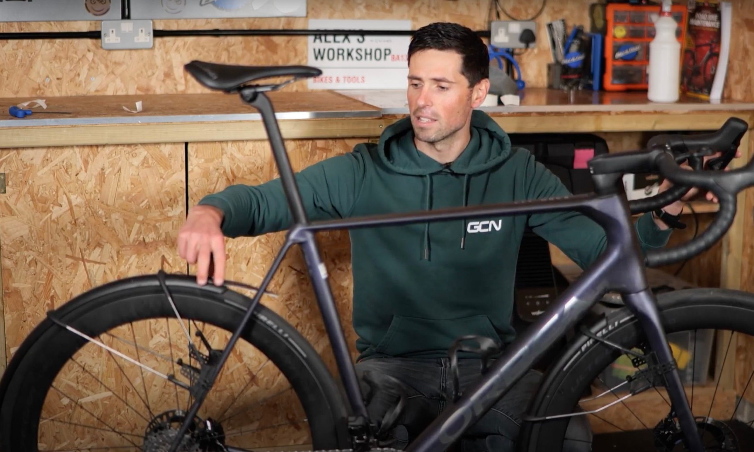 How to fit clip on mudguards to almost any bike GCN